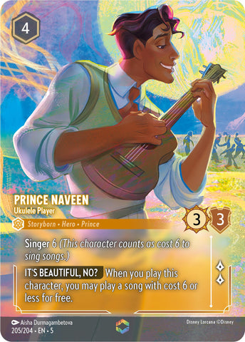 Prince Naveen - Ukulele Player (Enchanted)