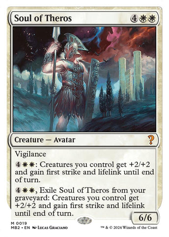 Soul of Theros (White Border)