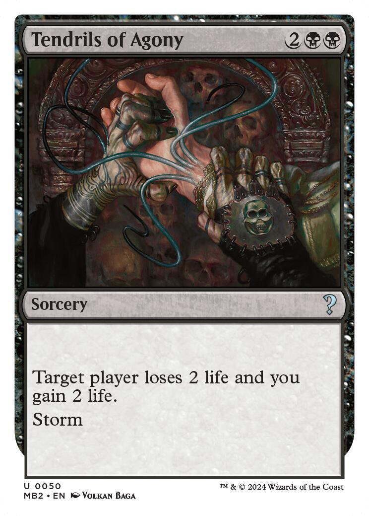 Tendrils of Agony (White Border) [MB2 - 50]