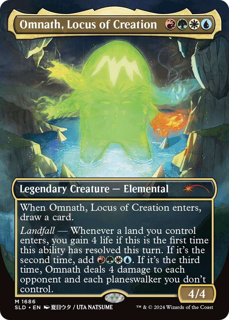 Omnath, Locus of Creation (Rainbow Foil)