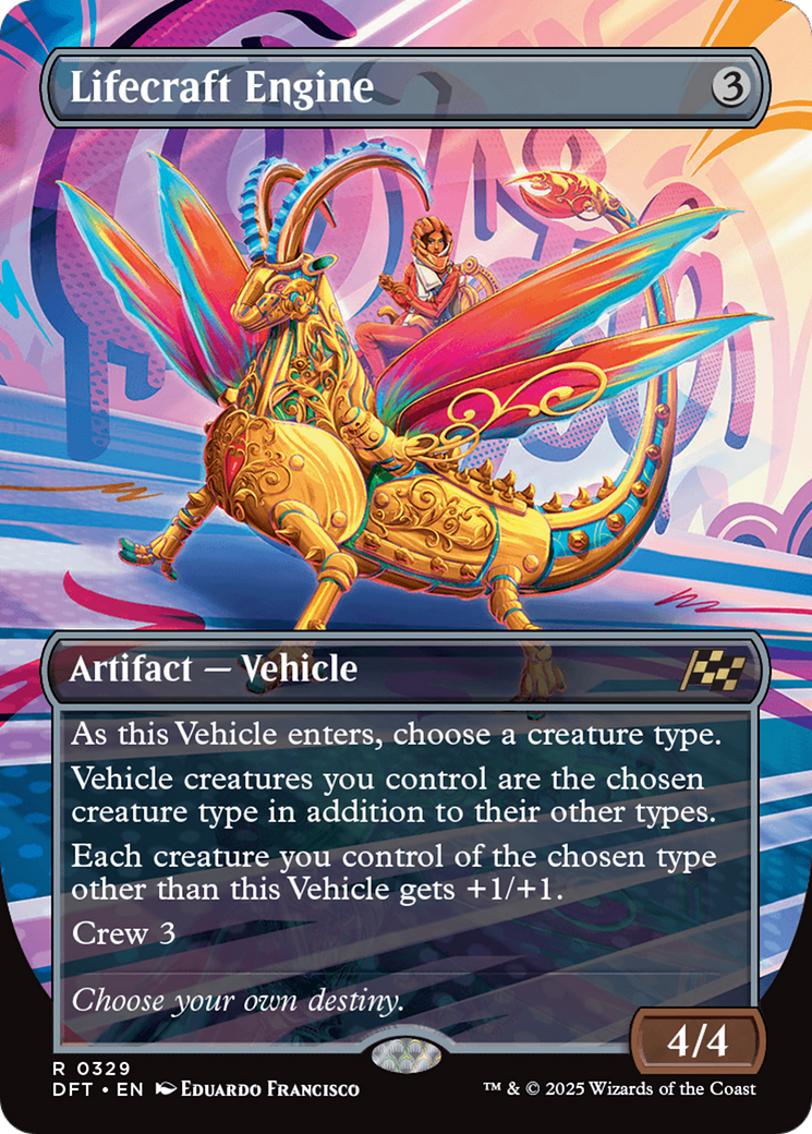 Lifecraft Engine (Borderless) [Aetherdrift] | The Clever Kobold