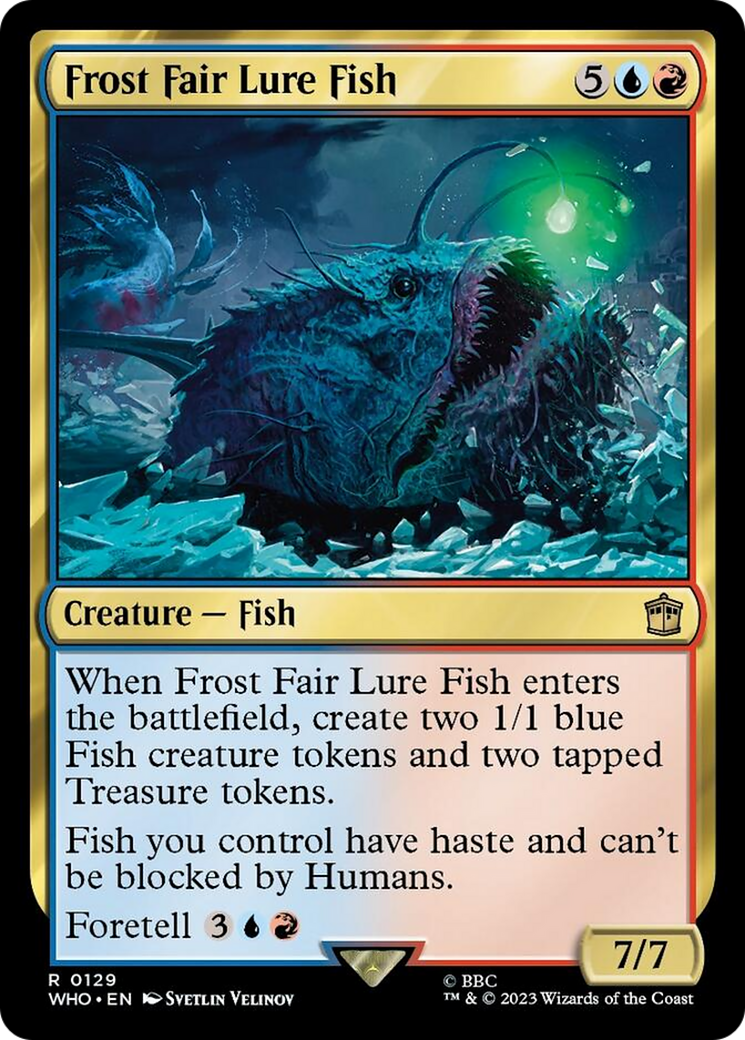 Frost Fair Lure Fish [Doctor Who] | The Clever Kobold