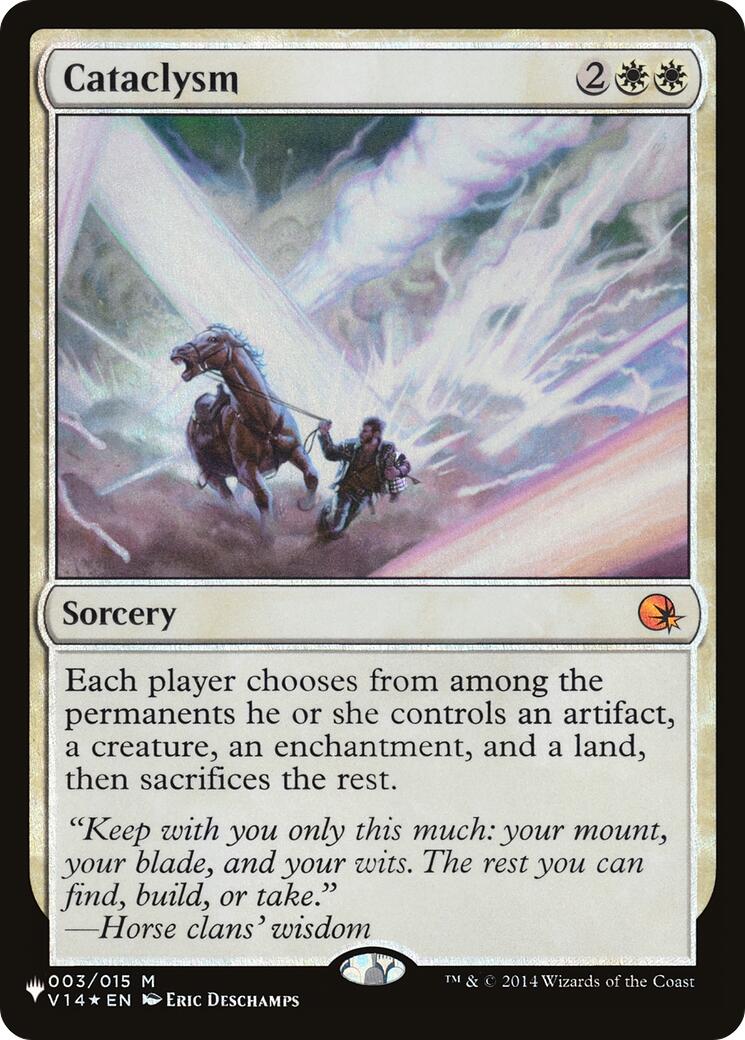 Cataclysm [LIST - 003/015]