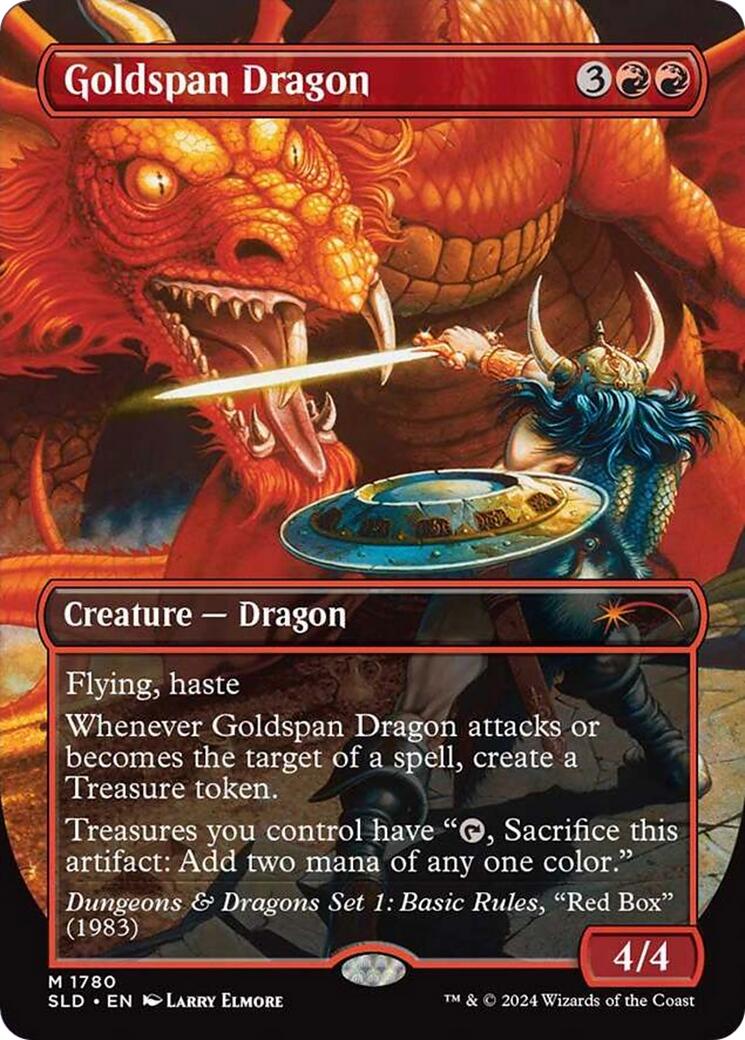 Goldspan Dragon [Secret Lair Drop Series] | The Clever Kobold