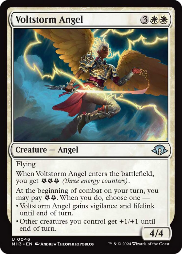 Voltstorm Angel [Modern Horizons 3] | The Clever Kobold