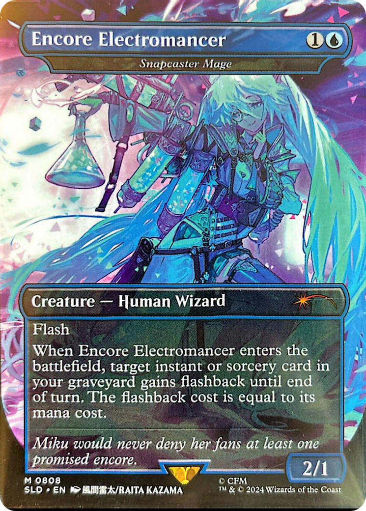 Encore Electromancer - Snapcaster Mage [Secret Lair Drop Series] | The Clever Kobold