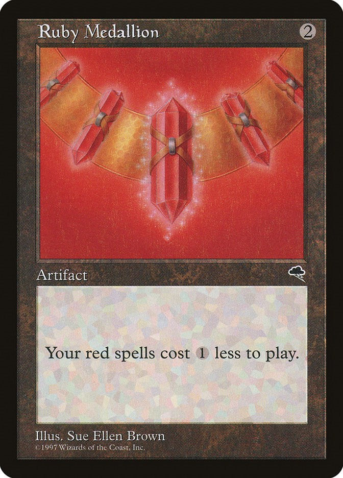 Ruby Medallion [TMP - 305]
