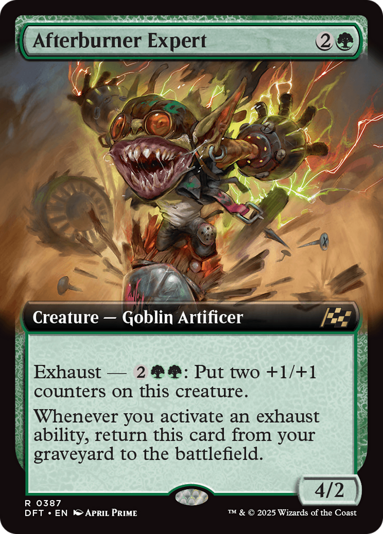 Afterburner Expert (Extended Art) [Aetherdrift] | The Clever Kobold