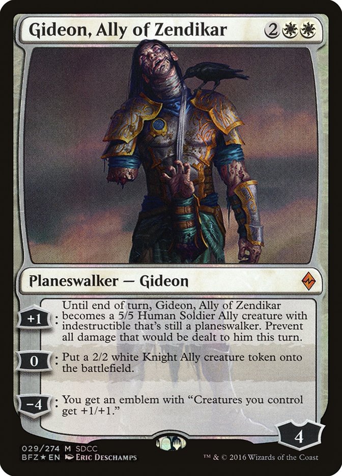 Gideon, Ally of Zendikar [San Diego Comic-Con 2016] | The Clever Kobold