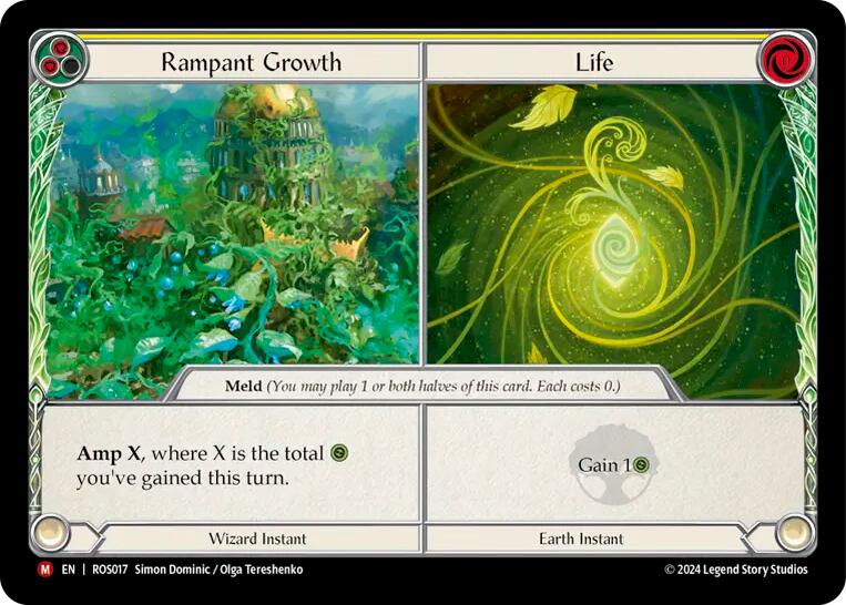 Rampant Growth // Life (Normal) [ROS017] (Rosetta) | The Clever Kobold