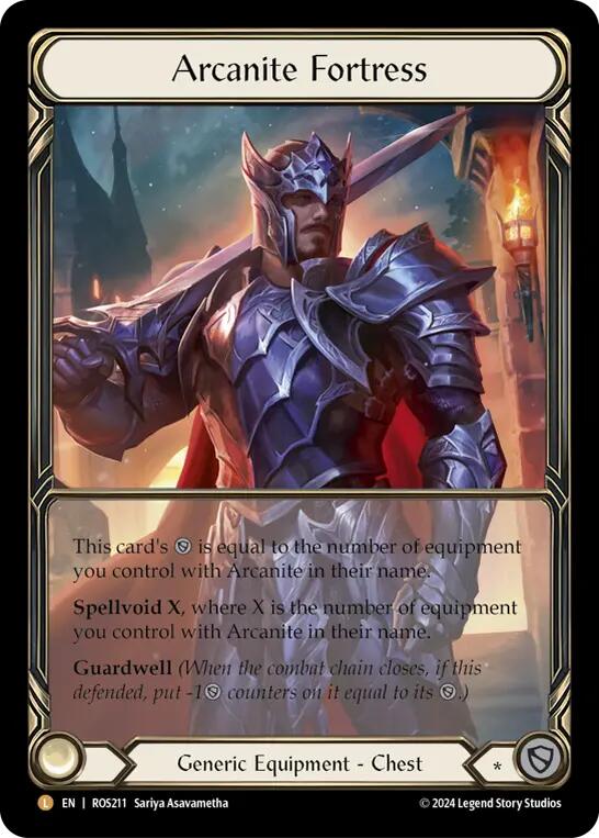 Arcanite Fortress (Extended Art) [ROS - ROS211]