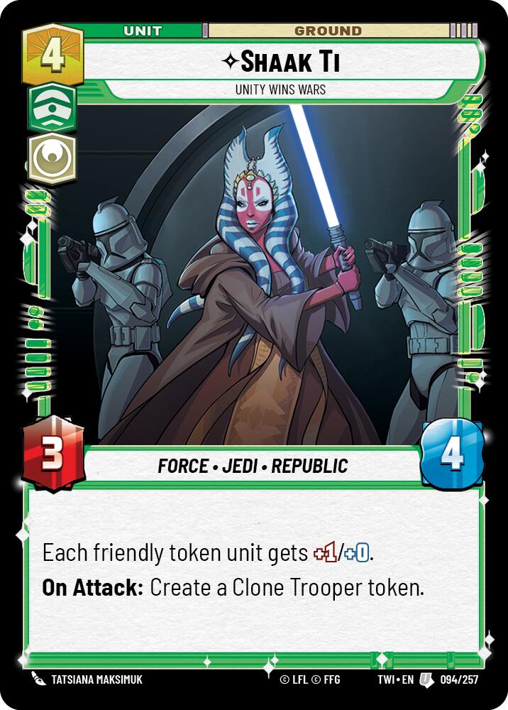 Shaak Ti - Unity Wins Wars [TWI - 094/257]