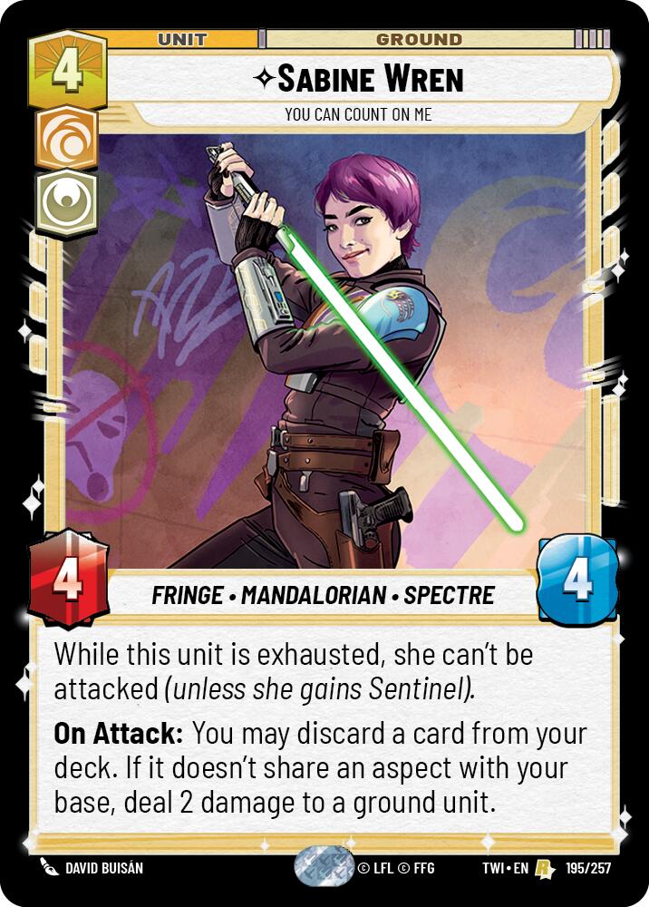 Sabine Wren - You Can Count On Me [TWI - 195/257]