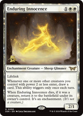 Enduring Innocence [Duskmourn: House of Horror Prerelease Promos] | The Clever Kobold