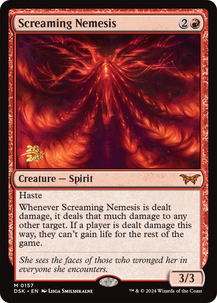 Screaming Nemesis [Duskmourn: House of Horror Prerelease Promos] | The Clever Kobold