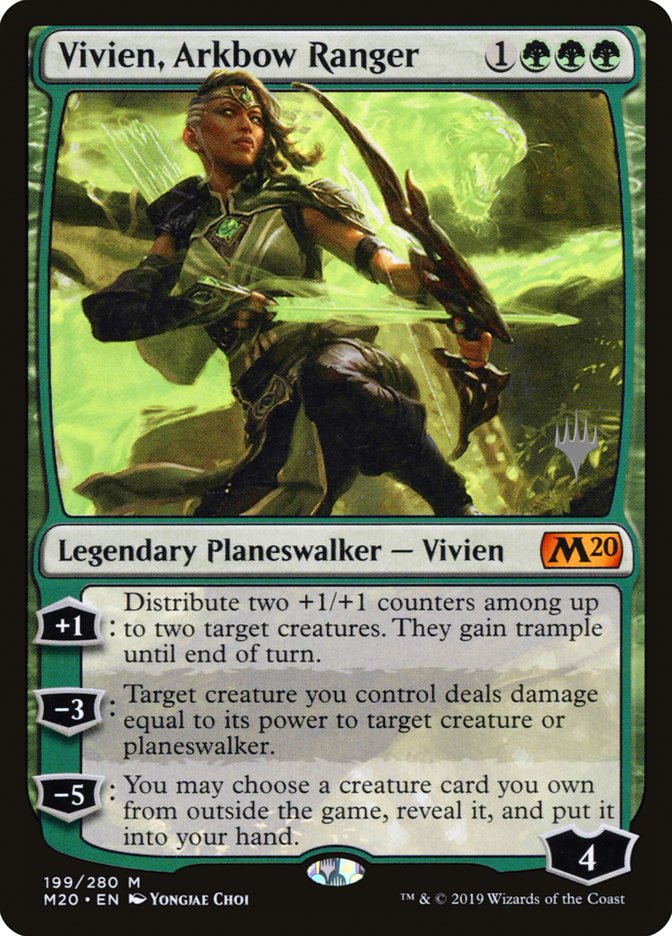 Vivien, Arkbow Ranger (Promo Pack) [Core Set 2020 Promos] | The Clever Kobold