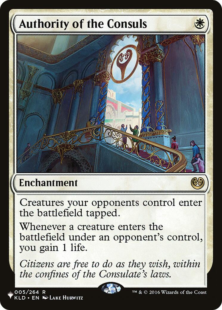 Authority of the Consuls [LIST - 005/264]