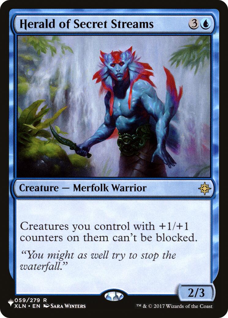Herald of Secret Streams [LIST - 059/279]