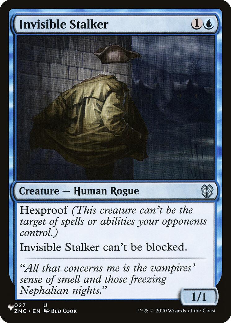 Invisible Stalker (ZNC) [LIST - 027]