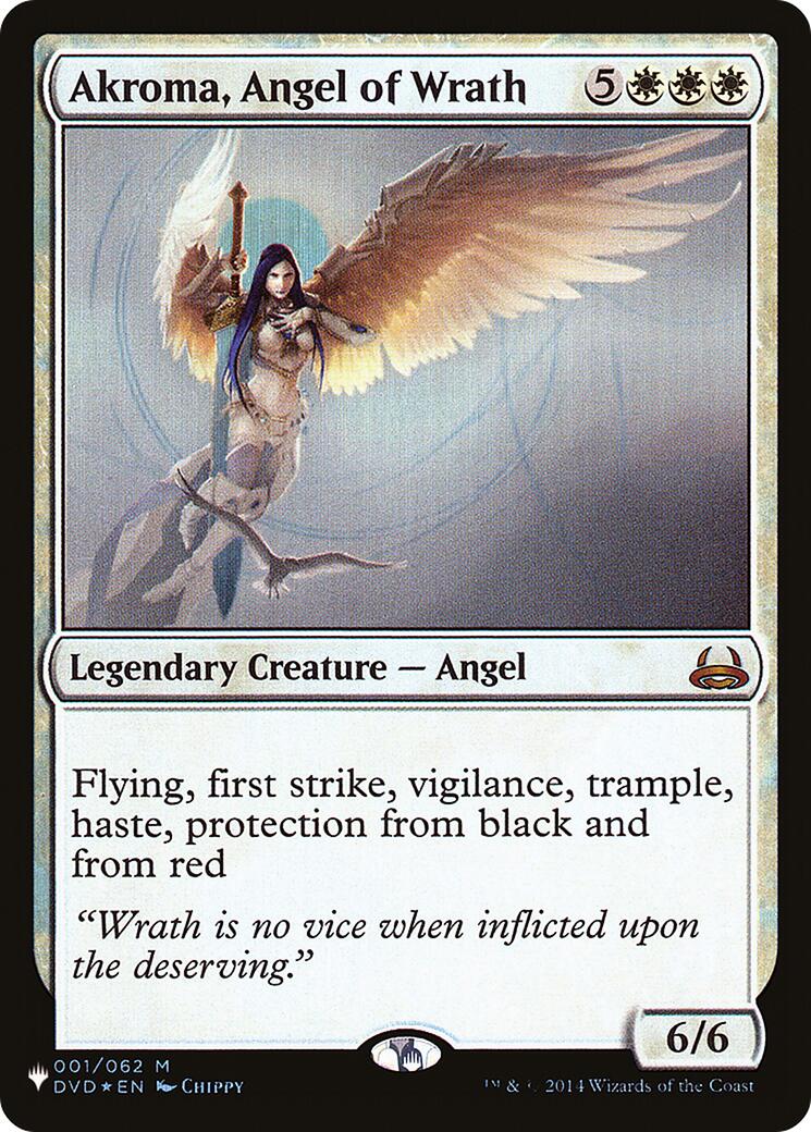 Akroma, Angel of Wrath [LIST - 001/062]