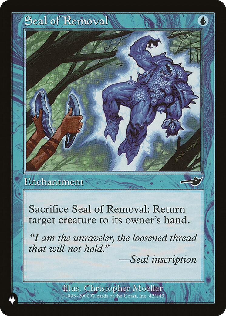 Seal of Removal [LIST - 42/143]
