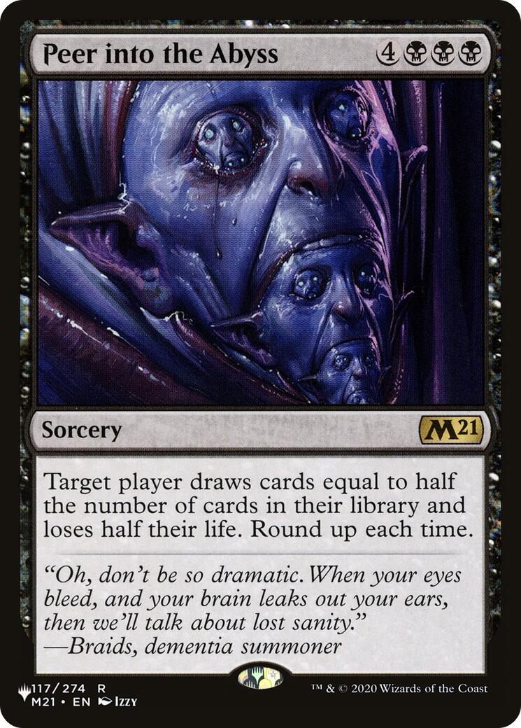 Peer into the Abyss [LIST - 117/274]