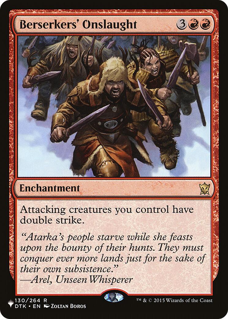 Berserkers' Onslaught [LIST - 130/264]