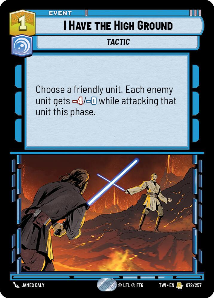 I Have The High Ground [TWI - 072/257]