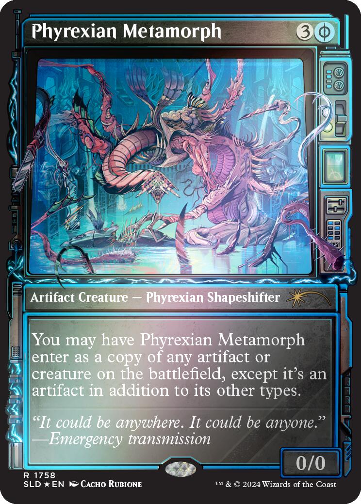 Phyrexian Metamorph (Rainbow Foil) [SLD - 1758]