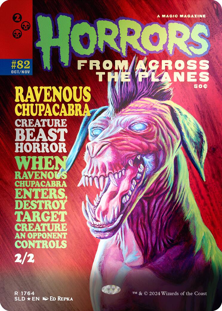 Ravenous Chupacabra (1764) (Rainbow Foil) [SLD - 1764]