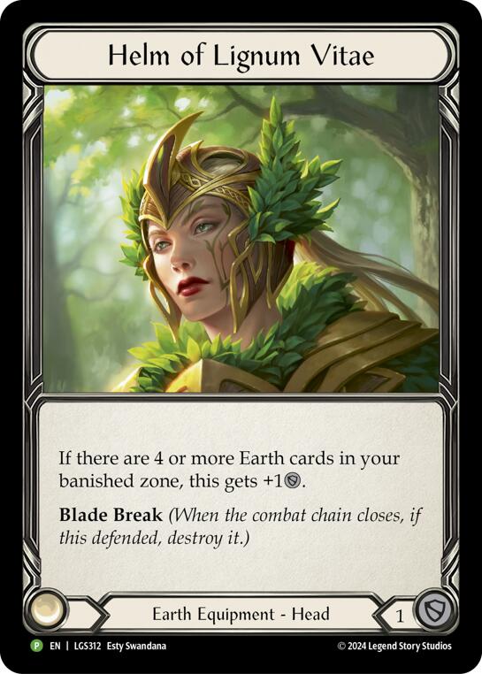 Helm of Lignum Vitae - LGS312 [PR - LGS312]