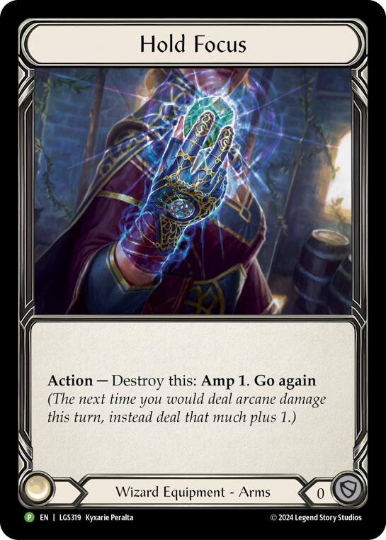 Hold Focus - LGS319 [PR - LGS319]