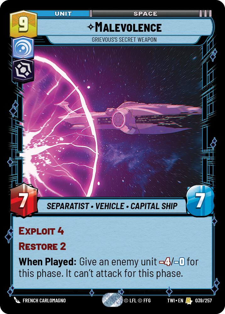 Malevolence - Grievous’s Secret Weapon [TWI - 039/257]
