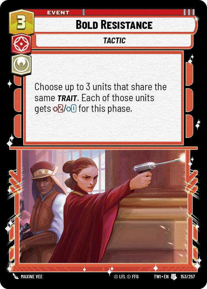 Bold Resistance [TWI - 153/257]