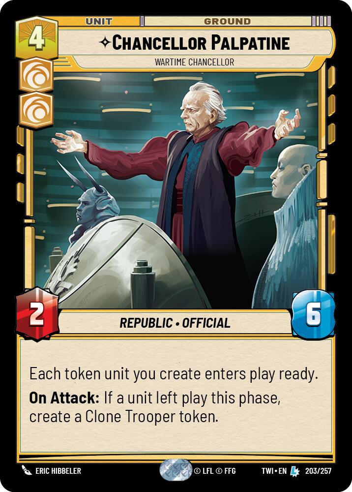 Chancellor Palpatine - Wartime Chancellor [TWI - 203/257]