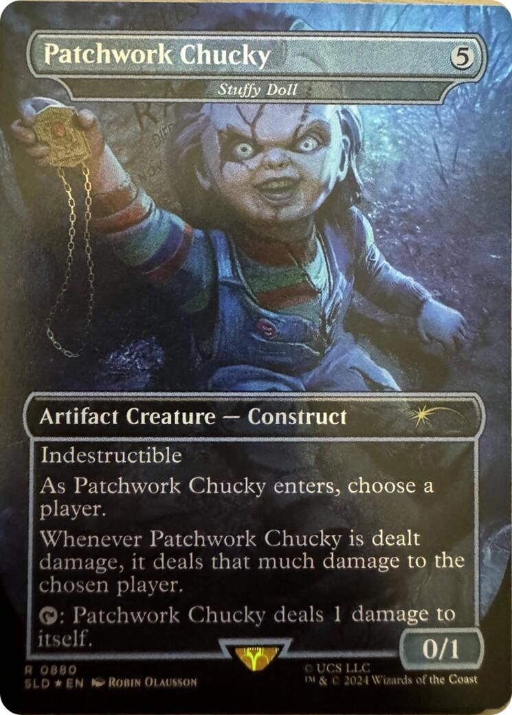 Patchwork Chucky - Stuffy Doll [Secret Lair Drop Series] | The Clever Kobold