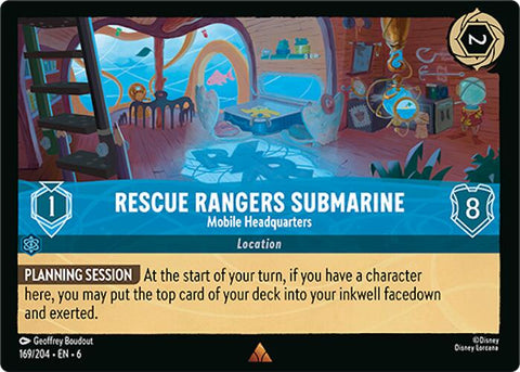 Rescue Rangers Submarine - Mobile Headquarters