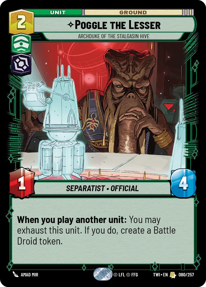 Poggle the Lesser - Archduke of the Stalgasin Hive [TWI - 080/257]