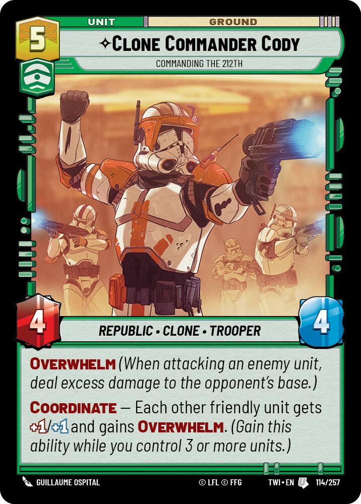Clone Commander Cody - Commanding the 212th [TWI - 114/257]