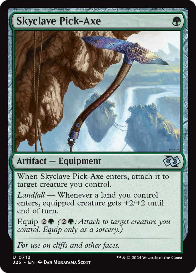 Skyclave Pick-Axe [Foundations Jumpstart] | The Clever Kobold