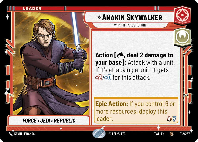 Anakin Skywalker - What it Takes to Win [TWI - 012/257]