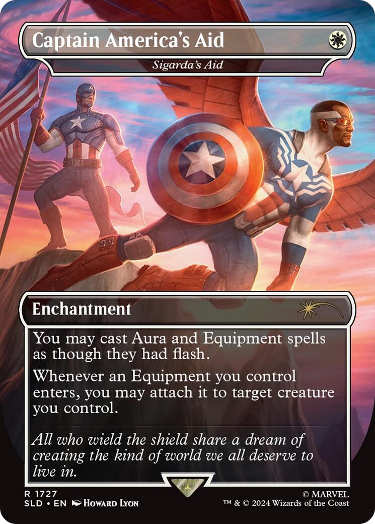 Captain America's Aid - Sigarda's Aid [SLD - 1727]