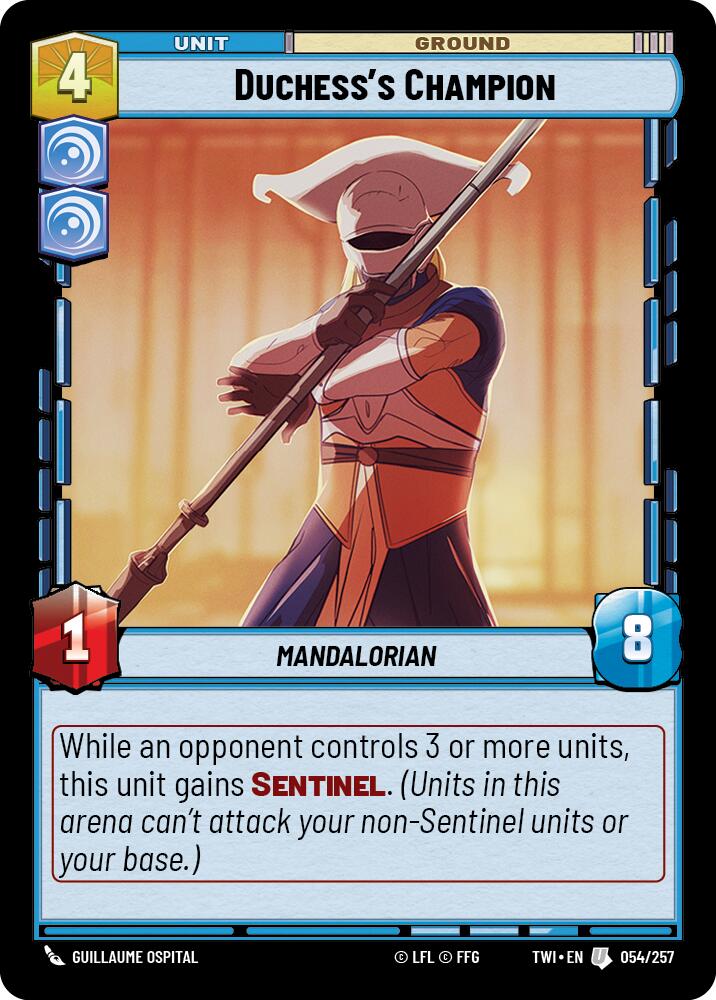 Duchess's Champion [TWI - 054/257]