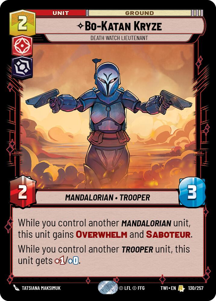 Bo-Katan Kryze - Death Watch Lieutenant [TWI - 130/257]