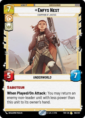 Enfys Nest - Champion of Justice