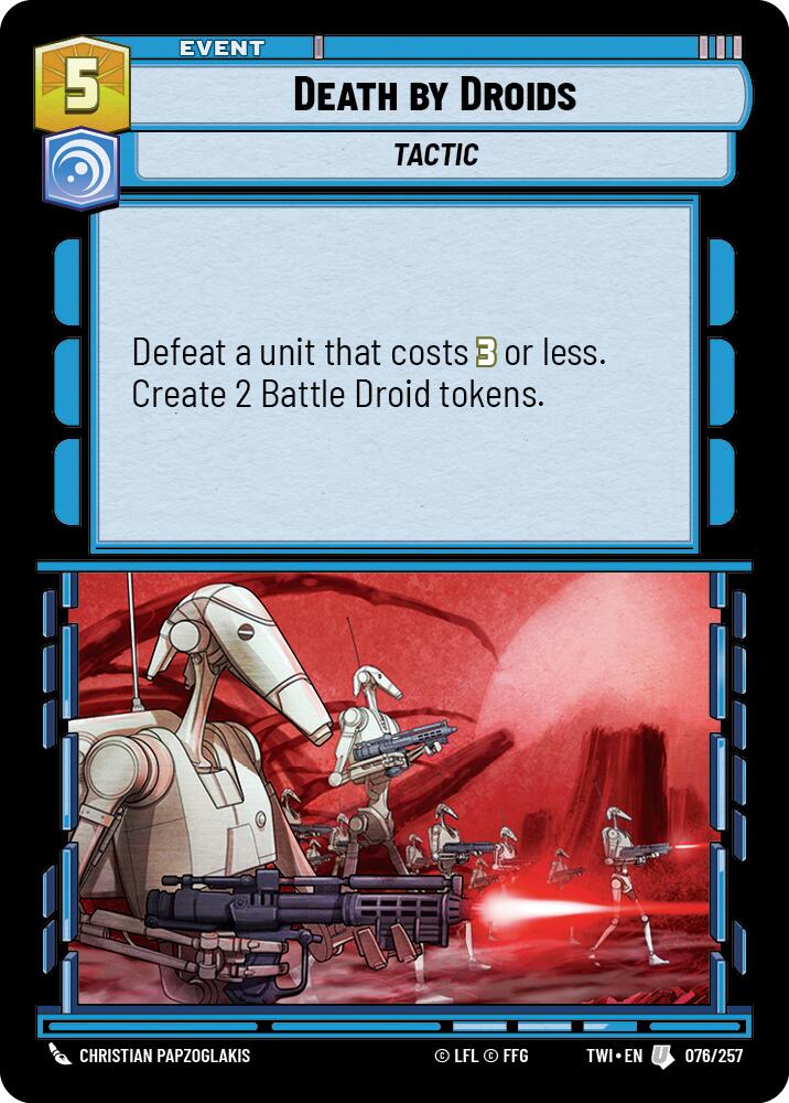 Death by Droids [TWI - 076/257]