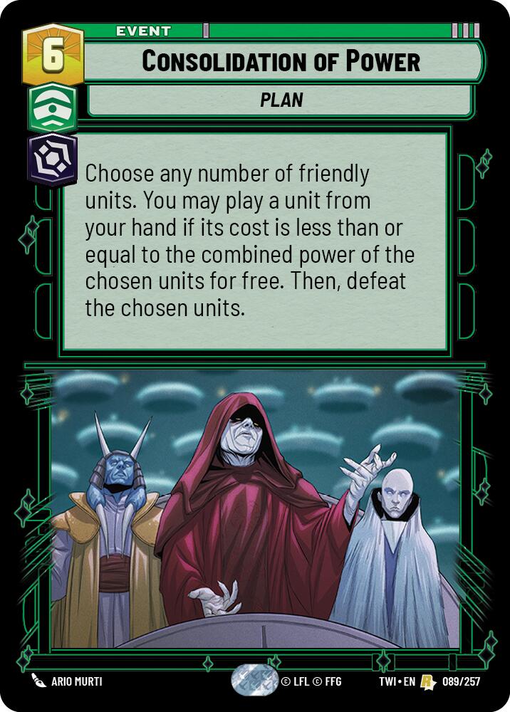Consolidation of Power [TWI - 089/257]