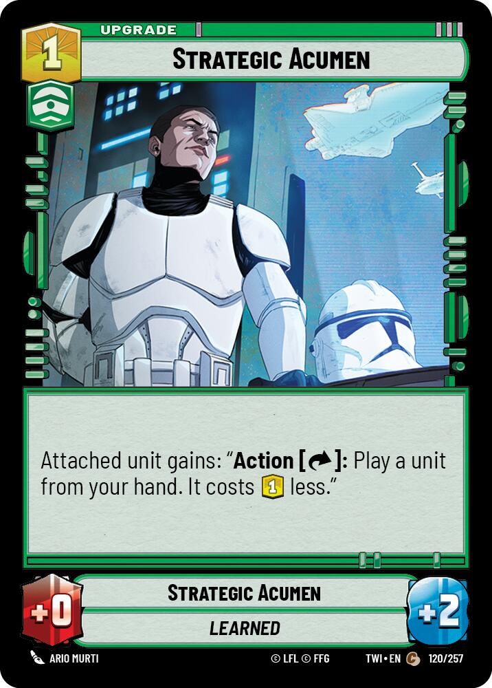 Strategic Acumen [TWI - 120/257]