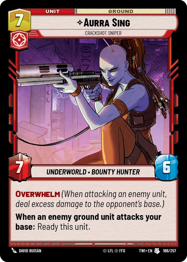 Aurra Sing - Crackshot Sniper [TWI - 166/257]
