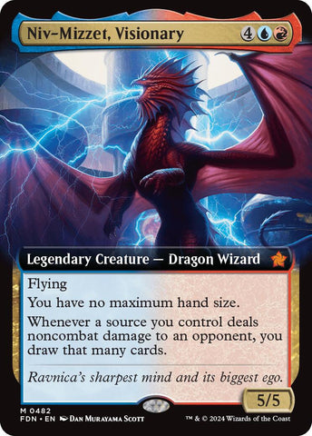 Niv-Mizzet, Visionary (Extended Art)